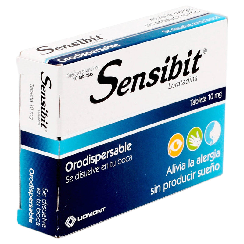 Sensibit Orodispersable 10Mg Con 10 Tabletas (Loratadina) - WeCare Pharma