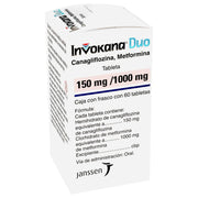 Invokana Duo 150Mg/1000Mg Con 60 Tabletas (Canagliflozina/Metformina) - WeCare Pharma