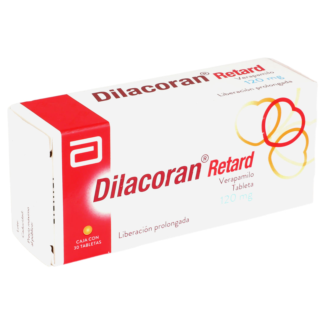 Dilacoran Retard 120Mg Con 30 Tabletas (Verapamilo) 2 - 7501285600075