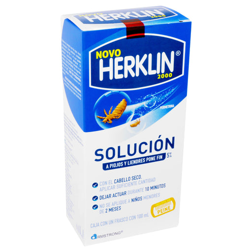 Novo Herklin 2000 Solución 5% 100Ml 2 - 7501089810137