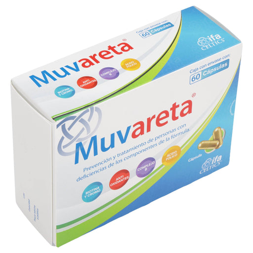 Muvareta Con 60 Capsulas (Suplemento Alimenticio) - WeCare Pharma