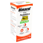 Dimacol Ped Solución 2G/100Mg/200Mg/100Ml 60Ml (Guaifesina/Fenilefrina/Dextrometorfano) - WeCare Pharma