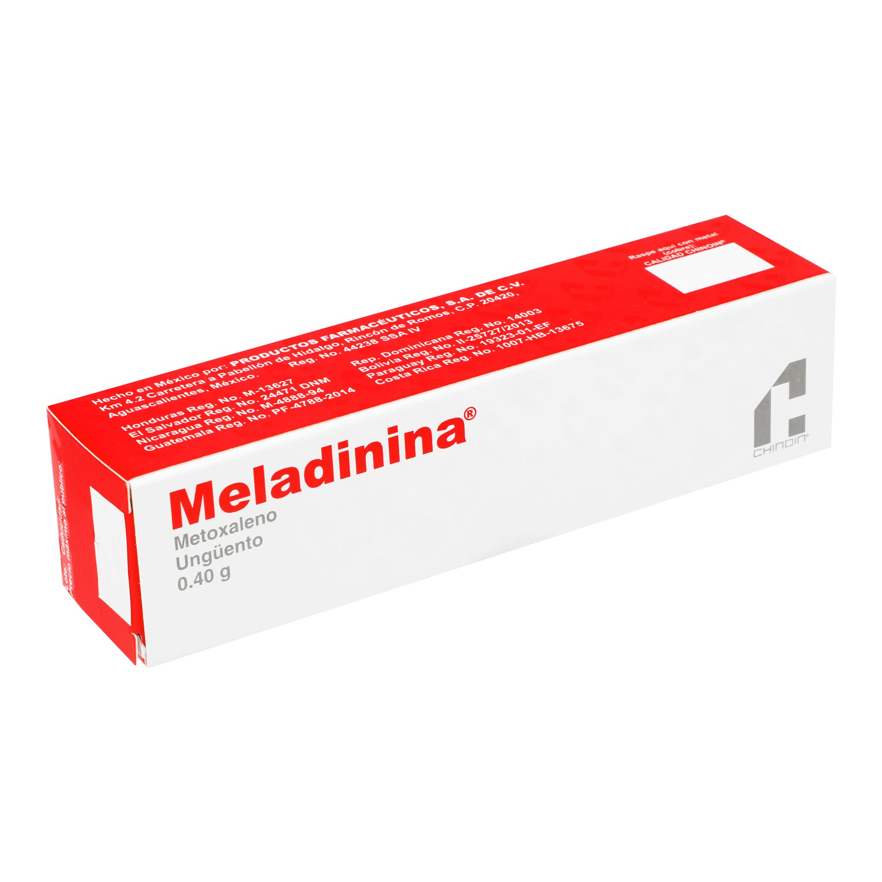 Meladinina Ung 0.40G (Metoxaleno) 2 - 7501088542756