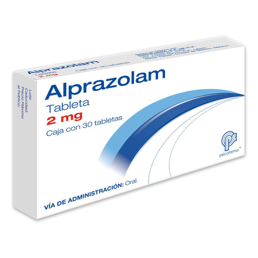 Alprazolam Tabletas 2Mg Con 30 Psicofarma - WeCare Pharma
