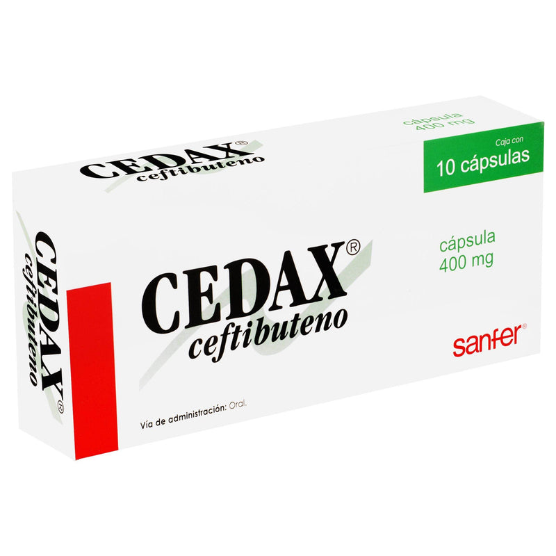 Cedax 400Mg Con 10 Capsulas (Ceftibuteno) - WeCare Pharma