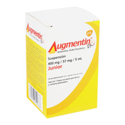 Augmentin 12H Jr Suspensión 400Mg/57Mg/5Ml 60Ml (Amoxicilina/Clavulanato) - WeCare Pharma