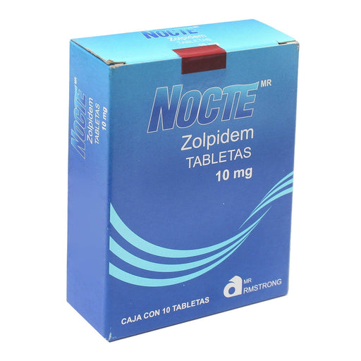 Nocte (Zolpidem) Tabletas 10Mg Con 10 - WeCare Pharma