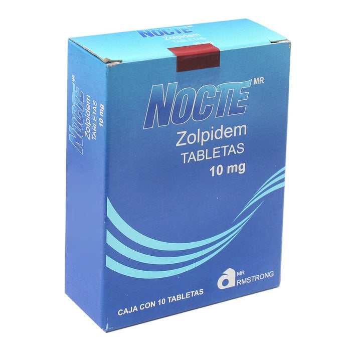Nocte (Zolpidem) Tabletas 10Mg Con 10 - WeCare Pharma