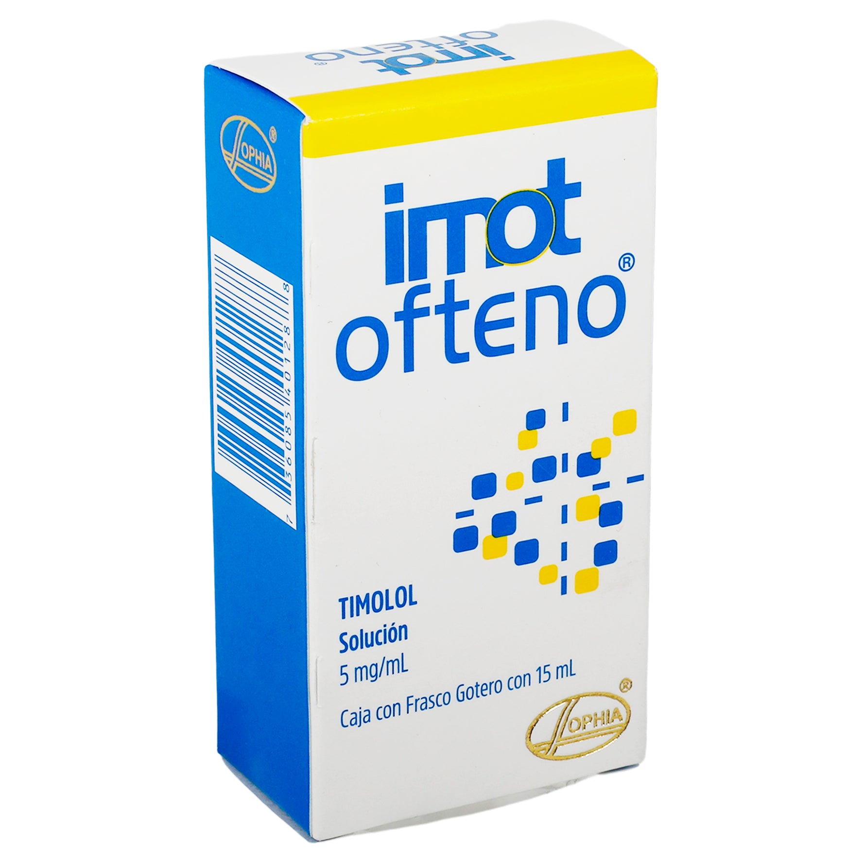 Imot Ofteno Gotas 5Mg/Ml 15Ml (Timolol) 2 - 736085401288