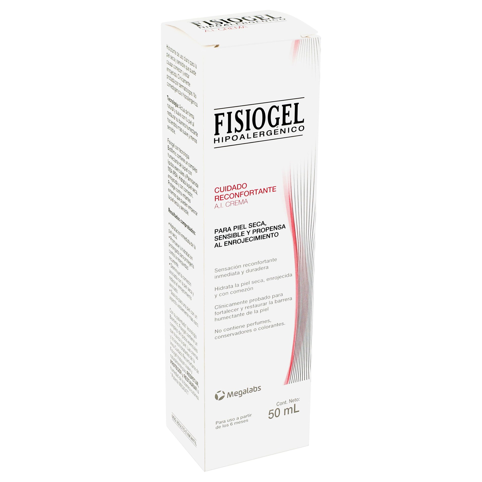 Fisiogel A I Hipoalergenica Reconstructora 50Ml 2 - 7501390915309