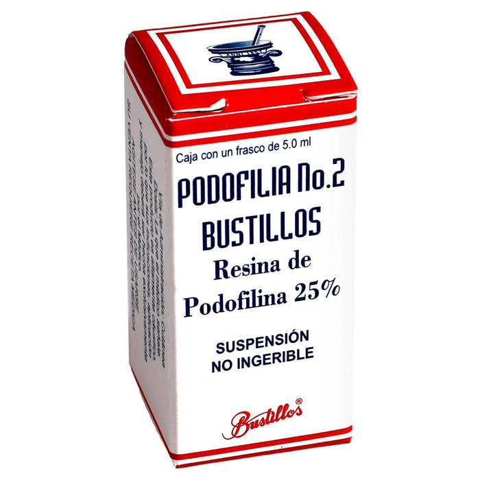 Podofilia No.2 Suspensión 25% 5Ml (Resina De Podofilina) - WeCare Pharma
