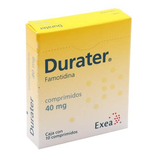 Durater 40Mg Con 10 Comprimidos (Famotidina) - WeCare Pharma