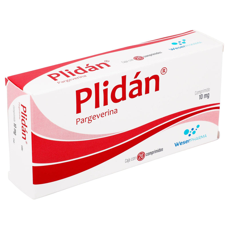 Plidan Grageas 10Mg Con 20 (Pargeverina) - WeCare Pharma