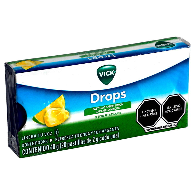 Vick Drops Pastillas 2G Con 20 Limon - WeCare Pharma