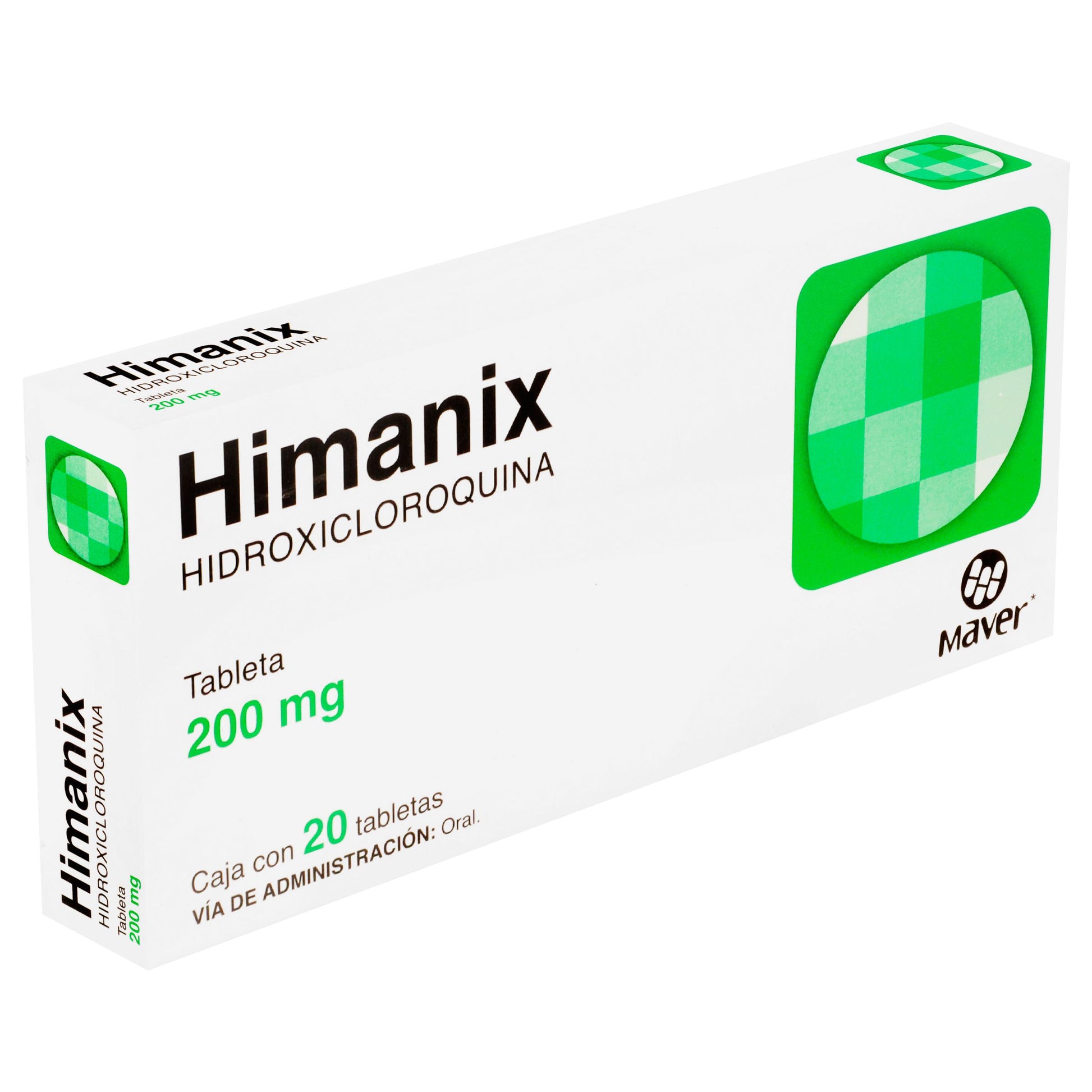 Himanix 200Mg Con 20 Tabletas (Hidroxicloroquina) 2 - 7502009747458