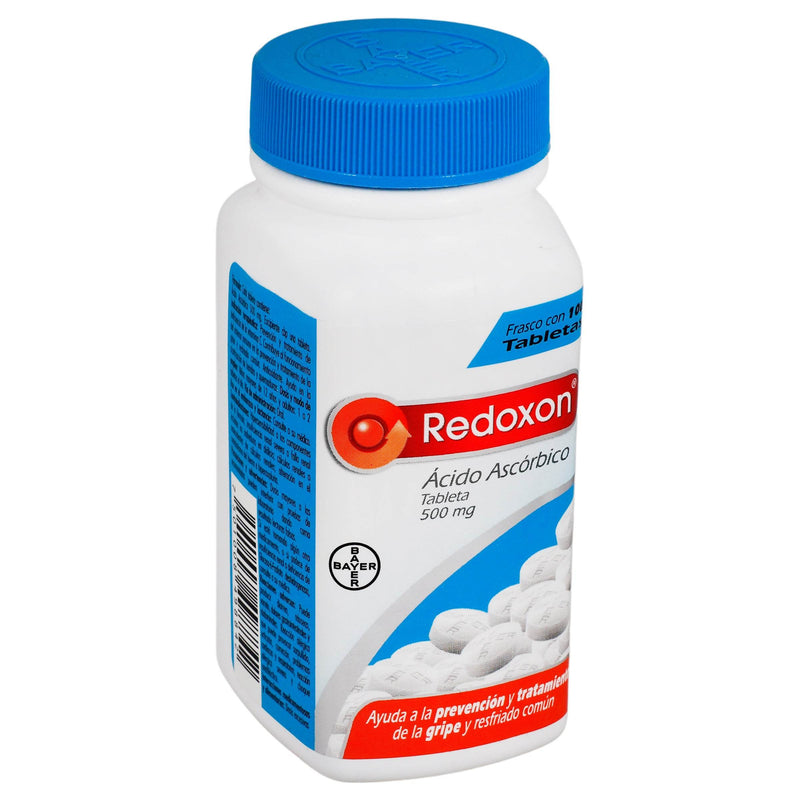 Redoxon 500Mg Con 100 Tabletas (Acido Ascorbico) - WeCare Pharma