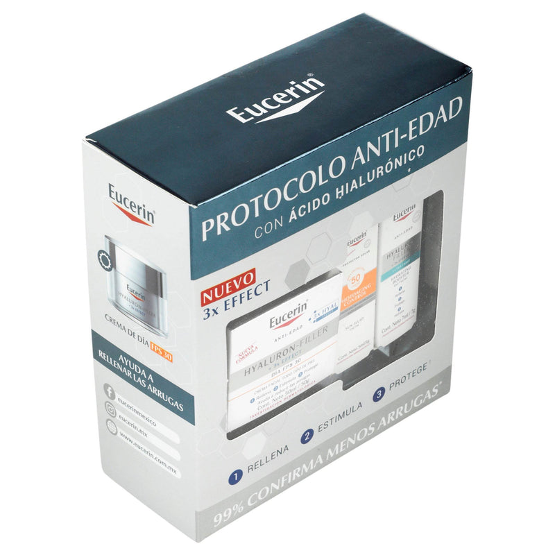 Eucerin Kit Hyaluron Filler Crema Facial Dia Fps30 - WeCare Pharma
