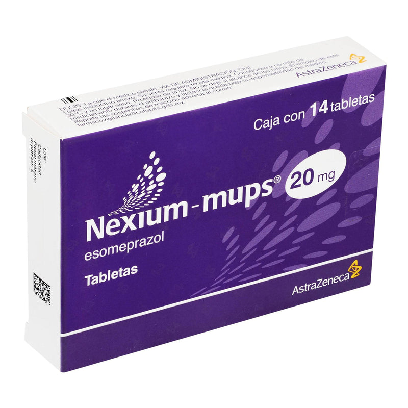 Nexium Mups 20Mg Con 14 Tabletas (Esomeprazol) - WeCare Pharma