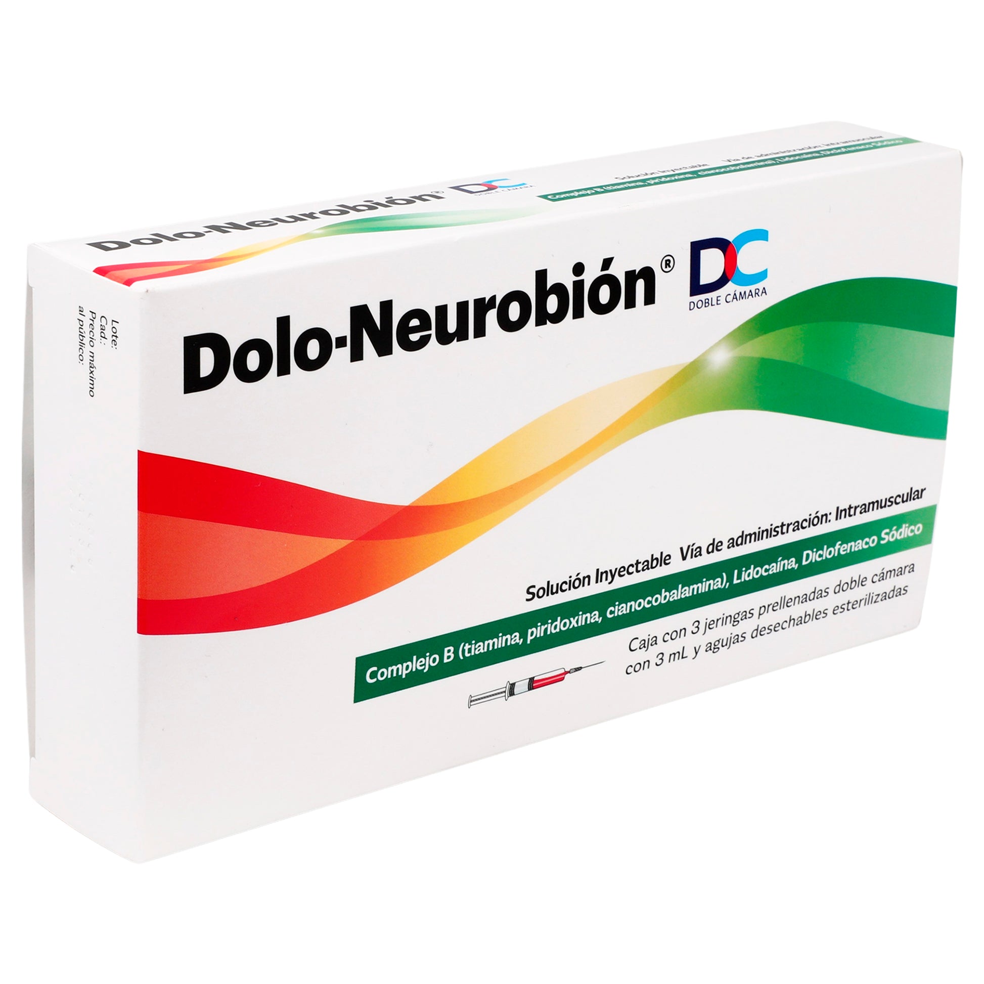 Dolo-Neurobion Dc Jeringa Prellenada Con 3 (Diclofenaco/Vit B) 2 - 7501298217659