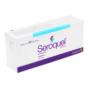 Seroquel 100Mg Con 30 Tabletas (Quetiapina) - WeCare Pharma