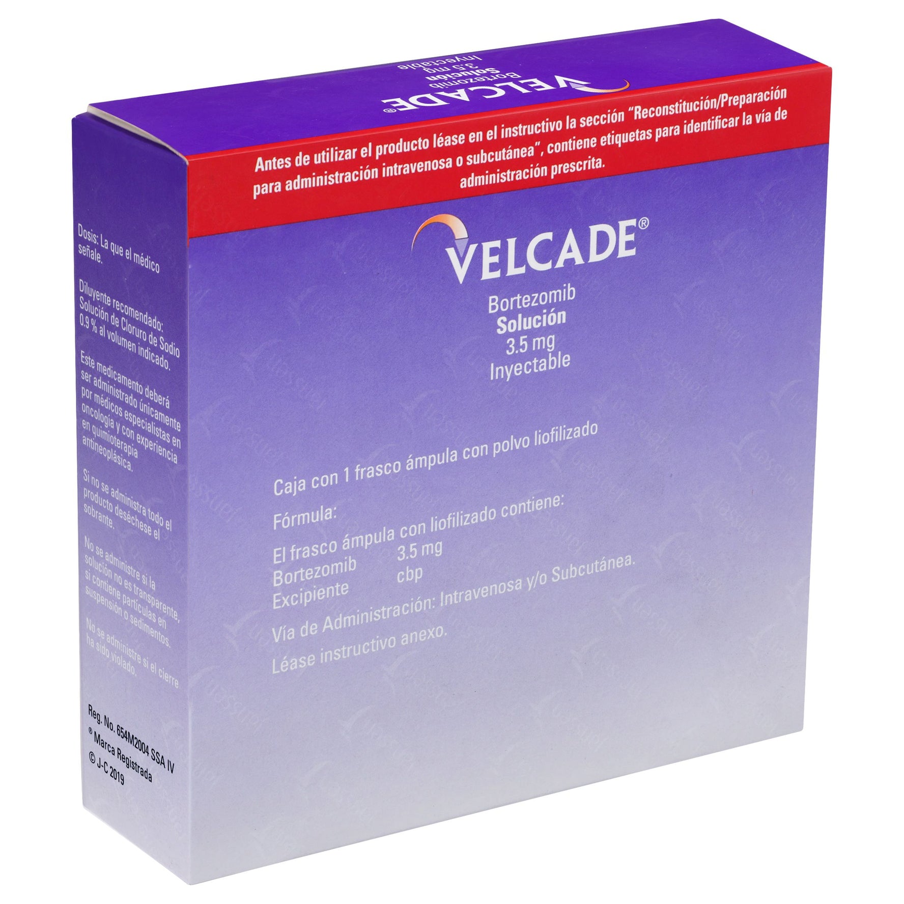 Velcade Frasco 3.5Mg Con 1 Ampulas (Bortezomib) 2 - 7501109904631