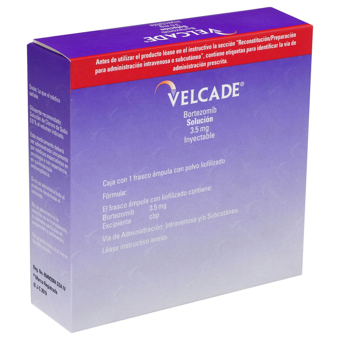 Velcade Frasco 3.5Mg Con 1 Ampulas (Bortezomib) - WeCare Pharma