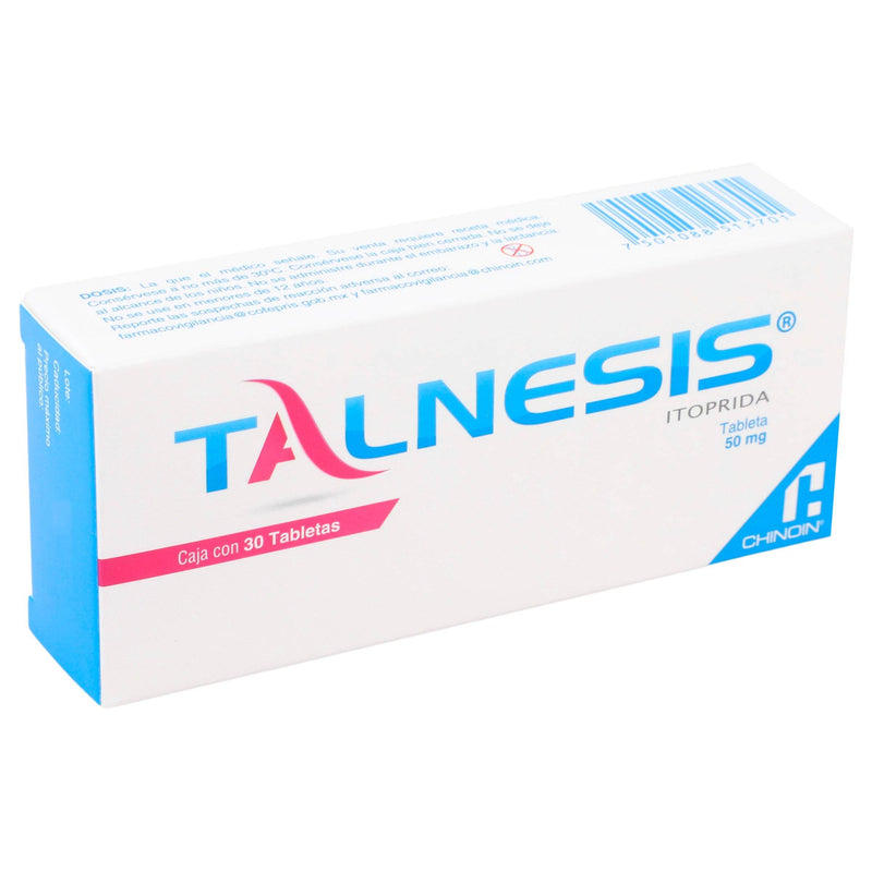 Talnesis 50Mg Con 30 Tabletas (Itoprida) - WeCare Pharma