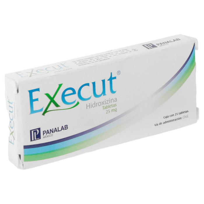 Execut 25Mg Con 25 Tabletas (Hidroxizina) - WeCare Pharma