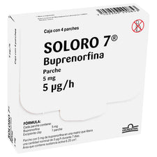 Soloro Soloro 7 (Buprenorfina) Parche 5Mg Con 4 — WeCare Pharma