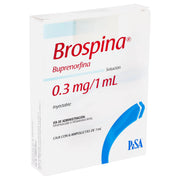 Brospina (Buprenorfina) Ampolletasolletasolletasolletas 0.3Mg/1Ml - WeCare Pharma