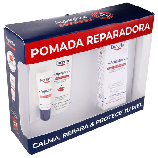 Eucerin Kit Aquaphort Tubo 55Ml+Reparador Labial Aquaphor 10Ml - WeCare Pharma