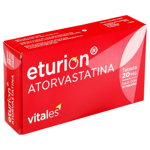 Eturion 20Mg Con 30 Tabletas (Atorvastatina) - WeCare Pharma
