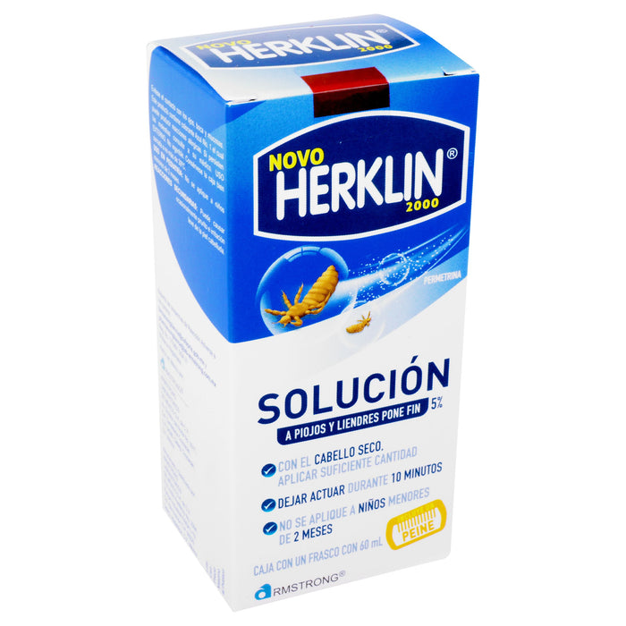 Novo Herklin 2000 Solución 5% 60Ml 2 - 7501089810205