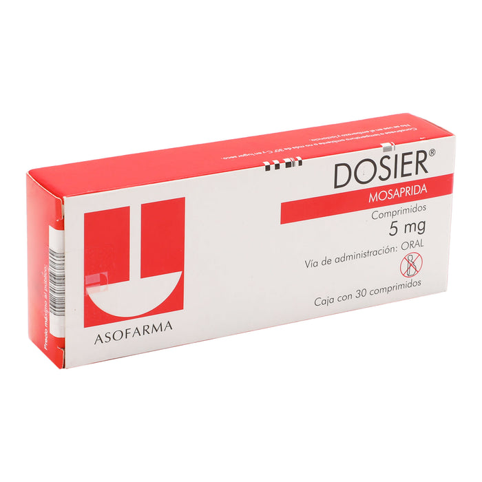 Dosier 5Mg Con 30 Tabletas (Mosaprida) 2 - 7501871721023