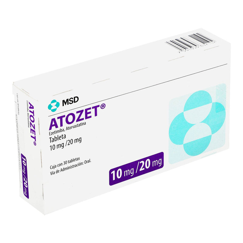 Atozet 10Mg/20Mg Con 30 Tabletas (Ezetimiba/Atorvastatina) - WeCare Pharma