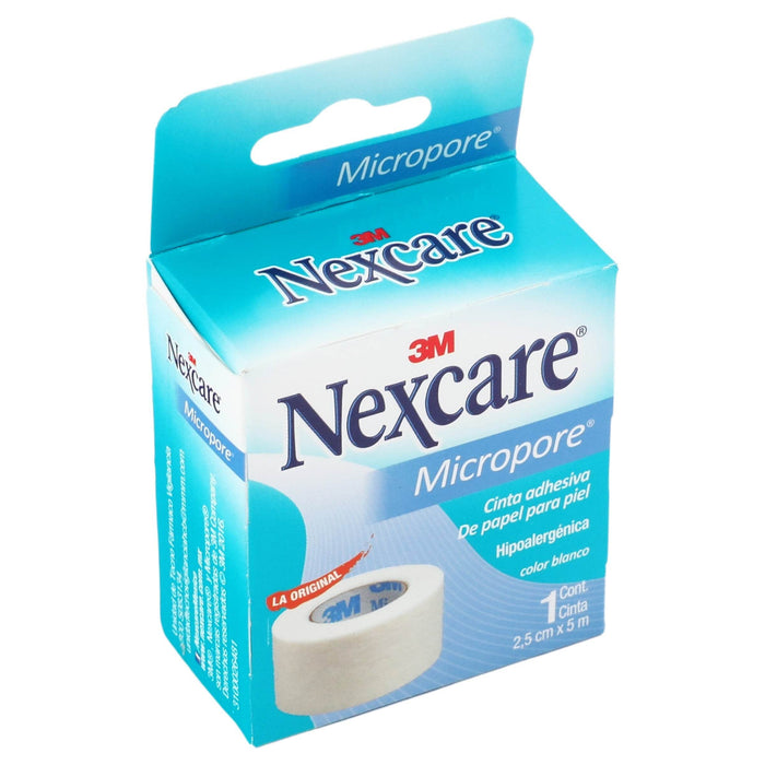 Cinta Microporosa Nexcare Blanco 2.5X5Cm - WeCare Pharma
