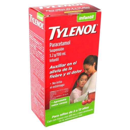 Tylenol Infantil Suspensión 3.2G/100Ml (Paracetamol) - WeCare Pharma
