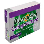 Buscapina Compositum 20Mg/2.5G/5Ml Con 3 Ampulas (Hioscina/Metamizol) - WeCare Pharma