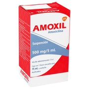 Amoxil Suspensión 500Mg/5Ml 75Ml (Amoxicilina) - WeCare Pharma