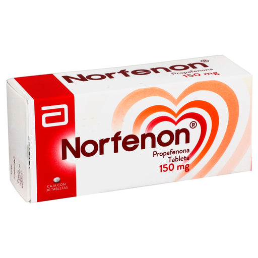 Norfenon 150Mg Con 30 Tabletas (Propafenona) 2 - 7501033923234