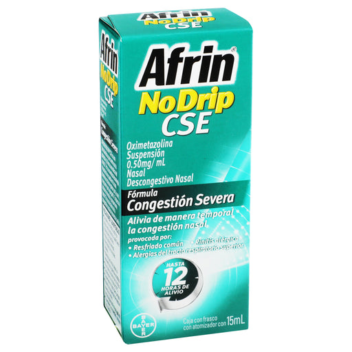 Afrin No Drip Cse Spray 0.50Mg/Ml 15Ml (Oximetazolina) 2 - 7501050623766