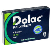 Dolac 10Mg Con 10 Capsulas (Ketorolaco) - WeCare Pharma