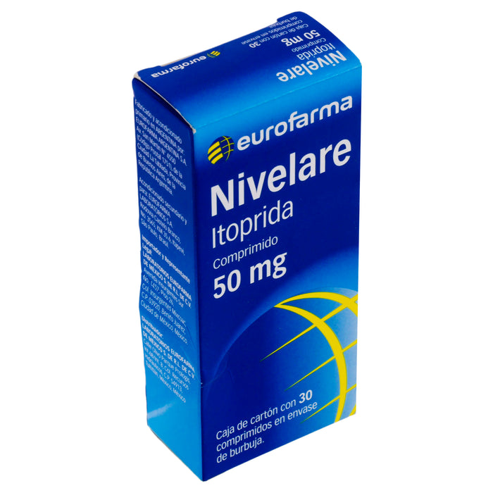 Nivelare 50Mg Con 30 Comprimidos (Itoprida) 2 - 7798016922845