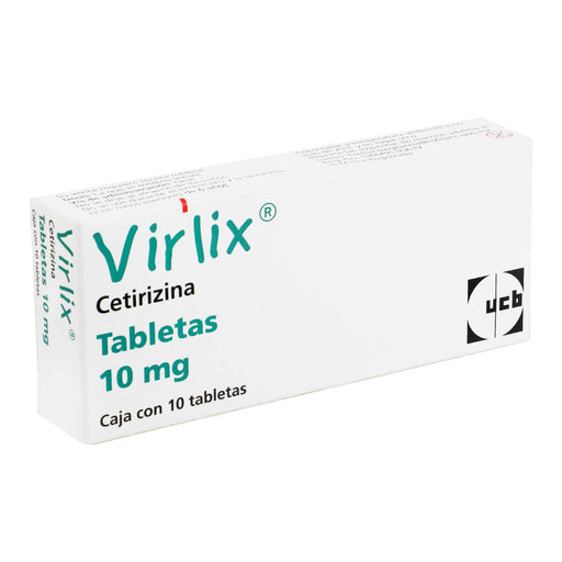Virlix 10Mg Con 10 Tabletas (Cetirizina) - WeCare Pharma