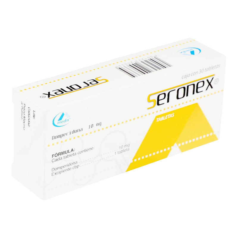 Seronex 10Mg Con 30 Tabletas (Domperidona) - WeCare Pharma