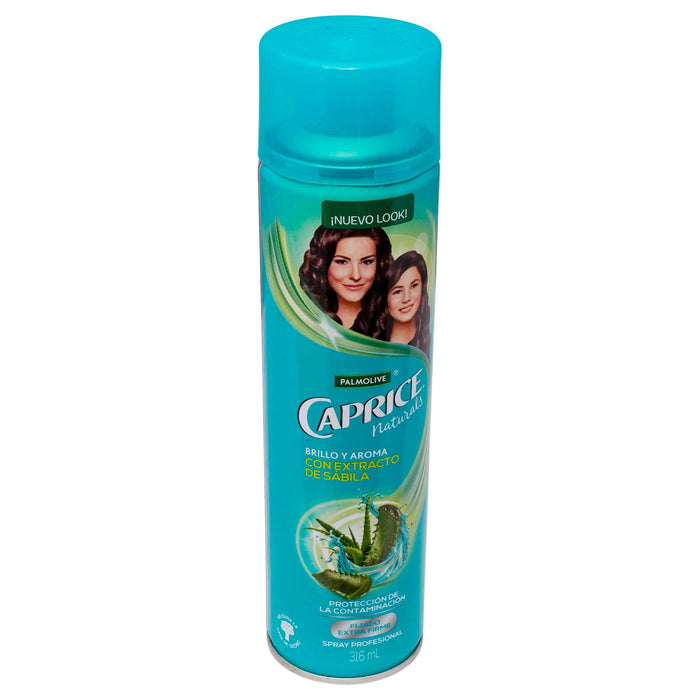 Fijador Caprice Naturals Sábila Spray 316Ml - WeCare Pharma