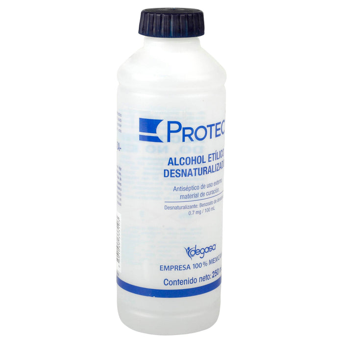 Alcohol Etí­lico Desnaturalizado Protec 250Ml - WeCare Pharma