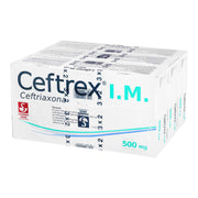 Ceftrex Im Frasco 500Mg Con 3 Promo Ampulas (Ceftriaxona) - WeCare Pharma