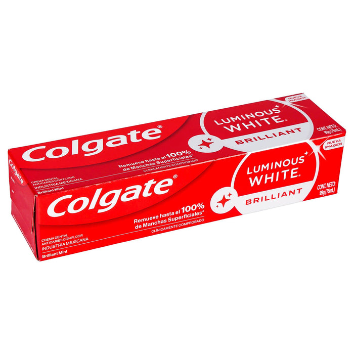 Colgate Pasta Dental Luminous White Brilliant 75Ml - WeCare Pharma