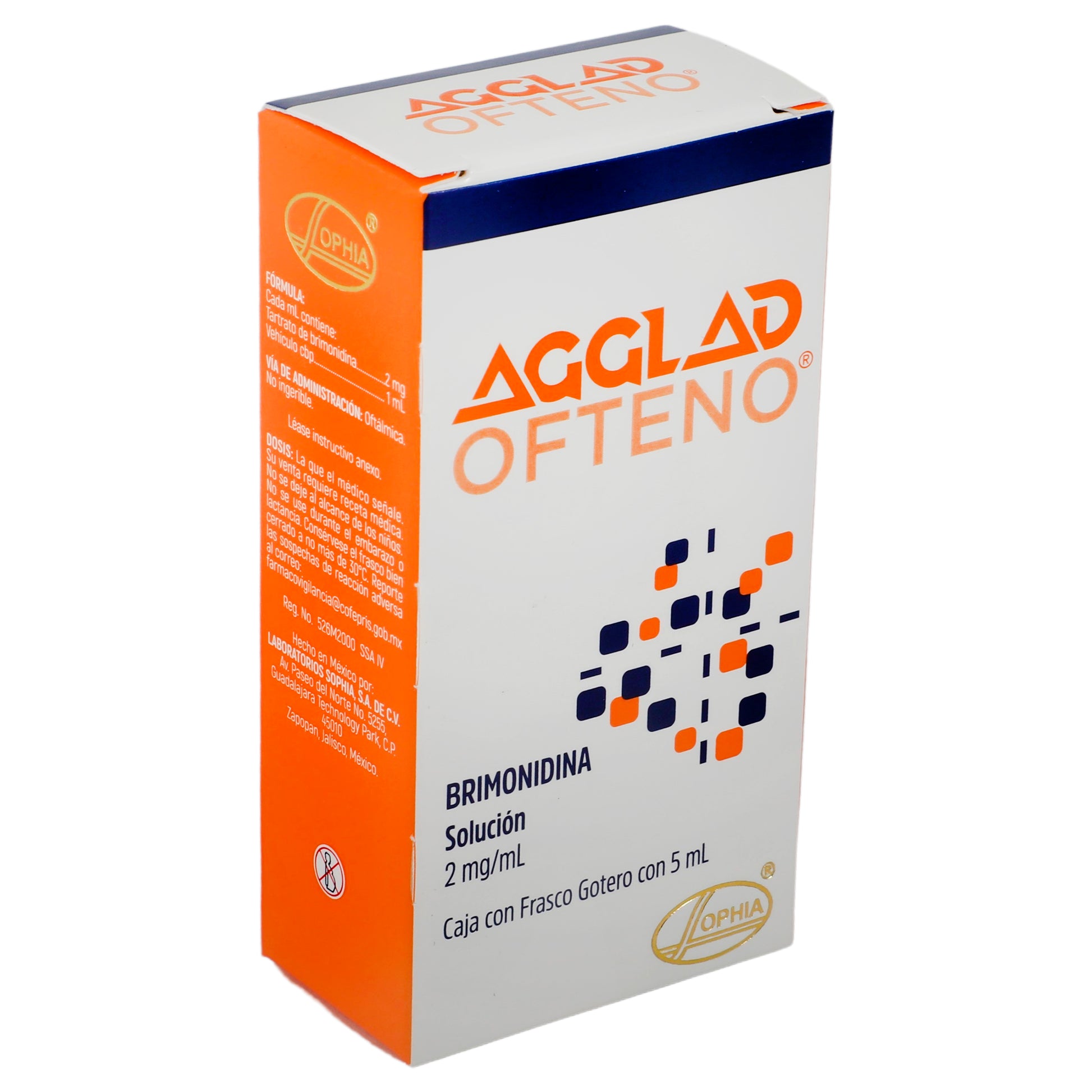 Agglad Gotas 0.2% 5Ml (Brimonidina) 2 - 736085401431